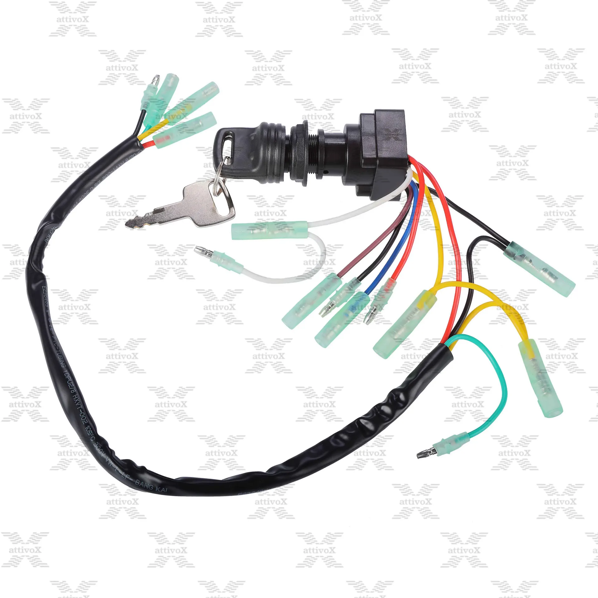 [703-82510-43-SET] CONJUNTO DE INTERRUPTOR PRINCIPAL E CAPA DE CHAVE