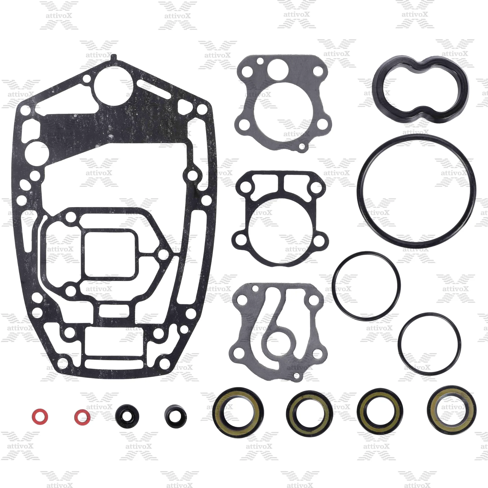 [6H3-W0001-22] GASKET KIT,LOWER UNIT