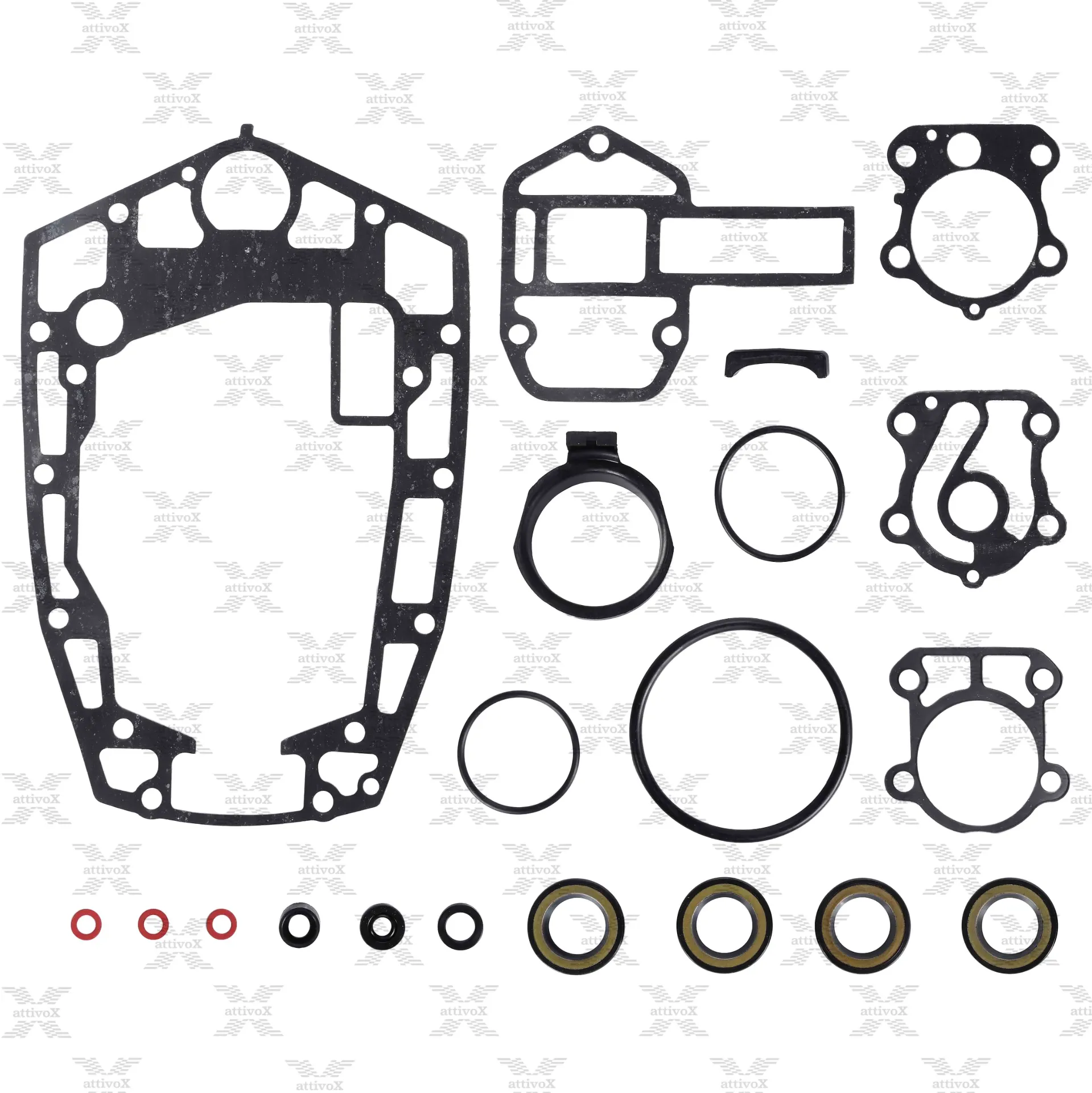 [688-W0001-20] GASKET KIT,LOWER UNIT