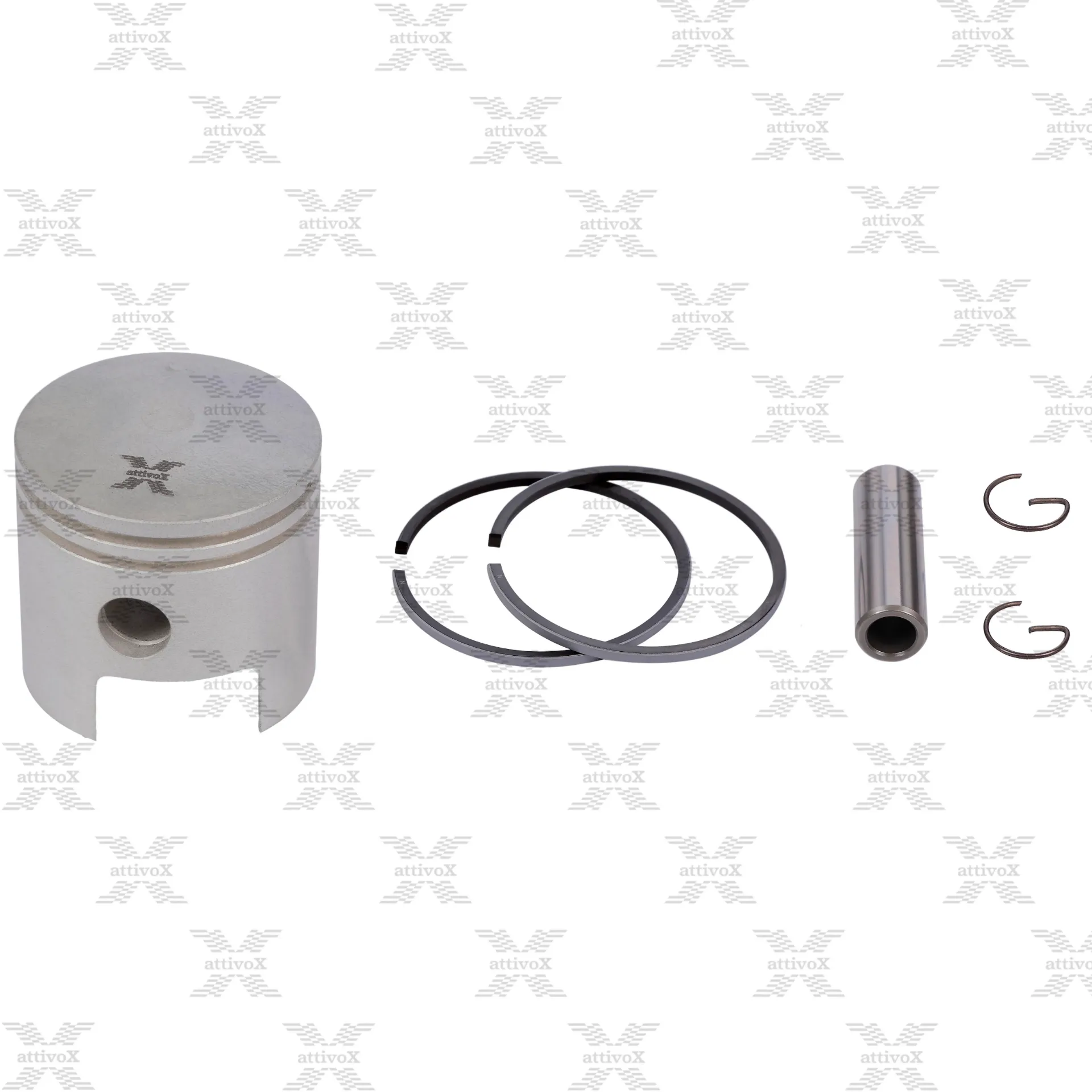 STD PISTON&CLIP&PIN&TW RING